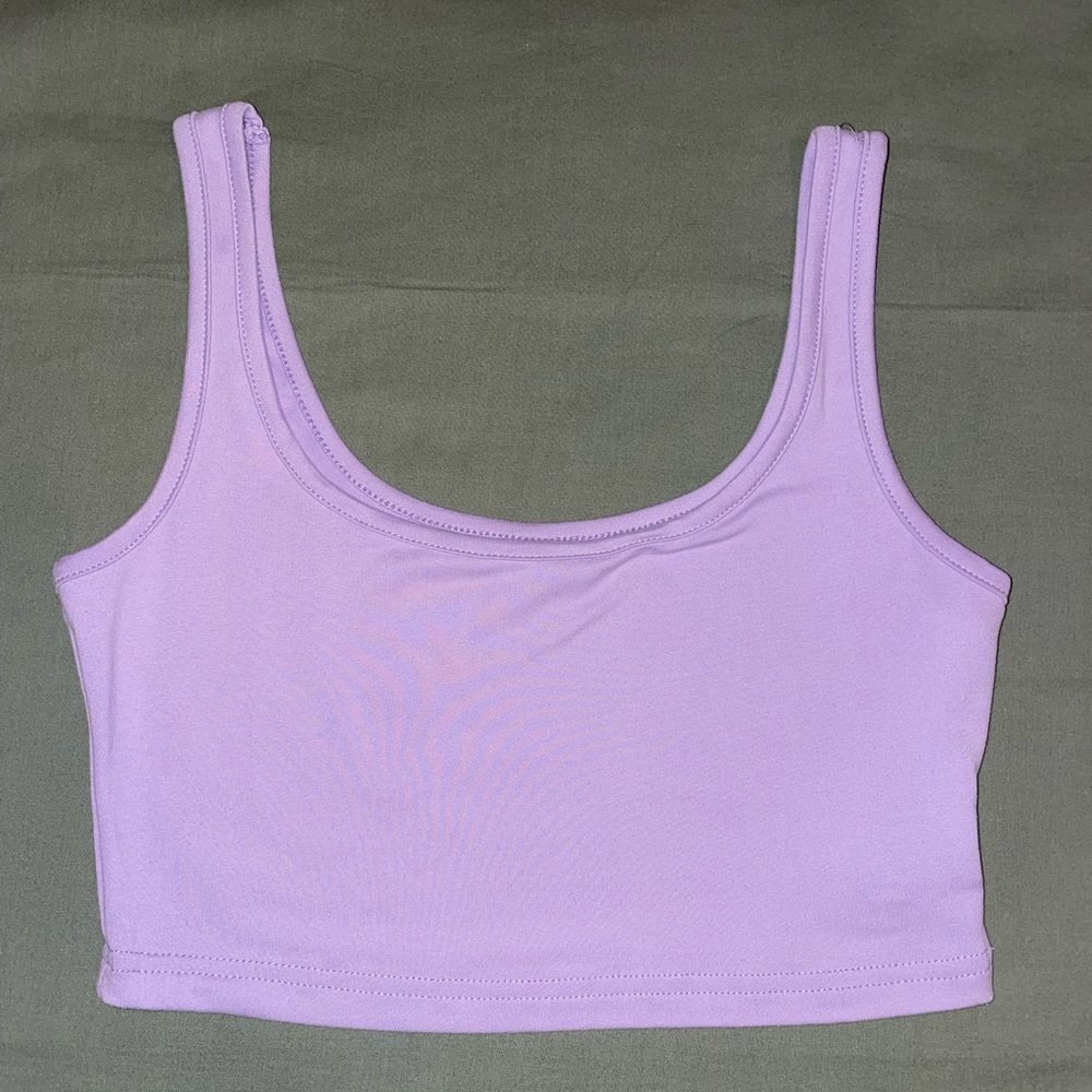 Lavender Cropped Tank